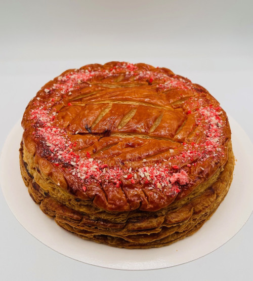 Frangipane éclat de praline rose
