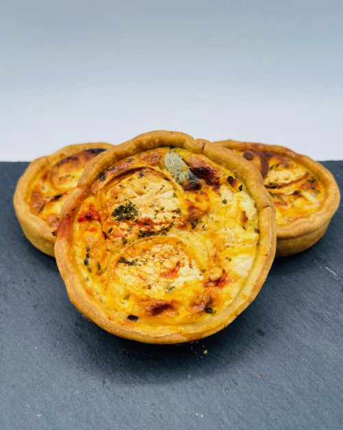Quiche chèvre