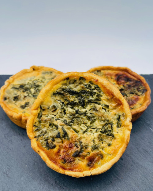 Quiche saumon épinard