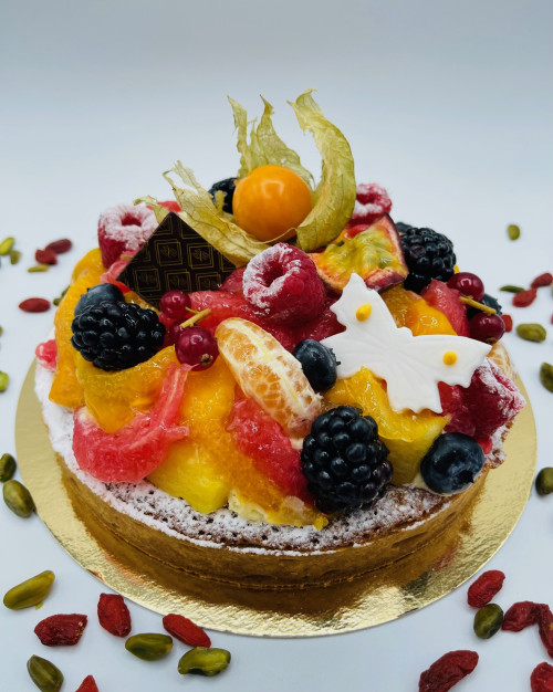 Tarte multi fruits 4 personnes
