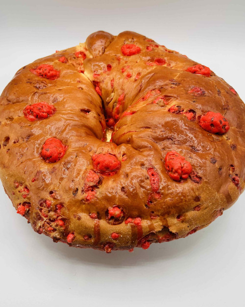 Couronne brioche aux praline 