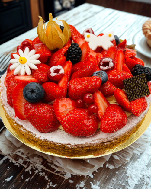 Sablé fraise 8 personnes