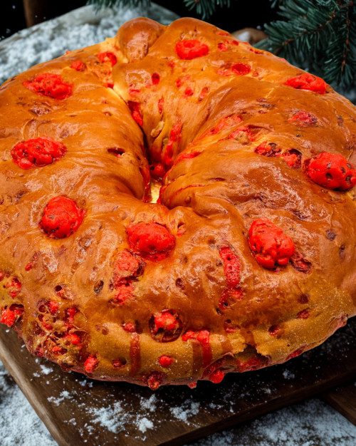 Couronne brioche aux praline 